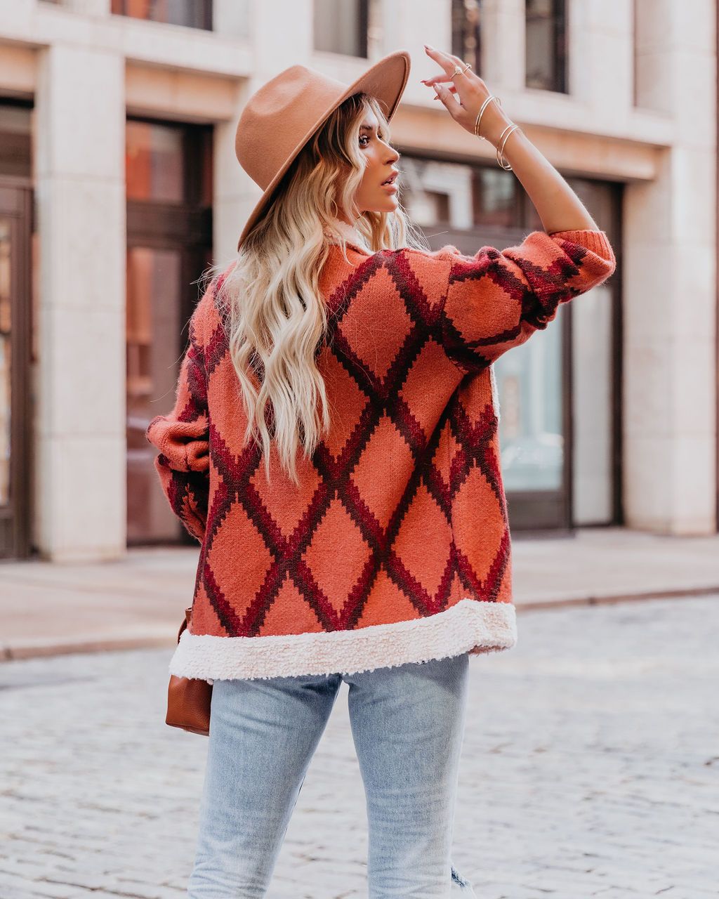 PREORDER - Parkside Patterned Knit Jacket